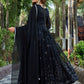 Embroidered Georgette Stitched Anarkali Gown