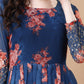 Embroidered  Georgette Stitched Anarkali Gown
