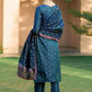 Women Jacquard Kurta Pant Dupatta Set
