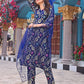 Women Jacquard Roopa Kurta Pant Dupatta Set