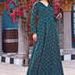Women Woven Jacquard Stitched Anarkali Gown