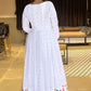 Embroidered  Georgette Stitched Anarkali Gown With Dupatta