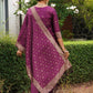 Women Jacquard Kurta Pant Dupatta Set