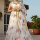 Printed  Semi-Stitched Lehenga Choli  Dupatta Set