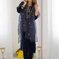 Women Velvet Kurta Pant Dupatta Set