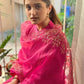 Women Silk  Kurta Pant Dupatta Set