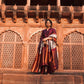 Women Jacquard Ornet Kurta Pant Dupatta Set