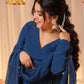 Embroidered Georgette Stitched Anarkali Gown