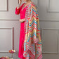 Women Pure Silk Annara kurta Pant Dupatta Set
