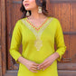 Women Silk  Fivestar Kurta Pant Dupatta Set