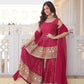 Women Georgette Sharara Dupatta Set