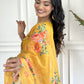 Women Silk Kurta Pant Dupatta Set
