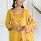 Women Silk Kurta Pant Dupatta Set