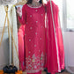 Women Silk  Kurta Pant Dupatta Set