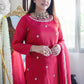 Women Silk  Kurta Pant Dupatta Set