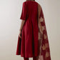 Women Silk  Afghani kurta set