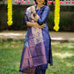 Women Jacquard Kurta Pant Dupatta Set