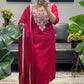 Women Silk Bids  Kurta Pant Dupatta Set